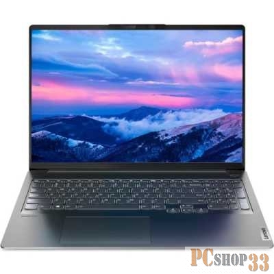 Ноутбук Lenovo IdeaPad 5 Pro 16ACH6 16(2560x1600)/AMD Ryzen 5 5600H(3.3Ghz)/8192Mb/512SSDGb/ Radeon/Cam/BT/WiFi/75WHr/war 1y/1.9kg/grey/Win11Home + 95W, RU kbd