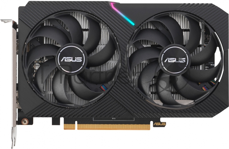 Видеокарта Asus PCI-E 4.0 DUAL-RX6400-4G AMD Radeon RX 6400 4096Mb 64 GDDR6 2039/16000 HDMIx1 DPx1 HDCP Ret