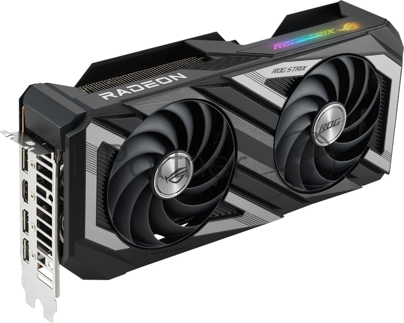 Видеокарта Asus PCI-E 4.0 ROG-STRIX-RX6650XT-O8G-GAMING AMD Radeon RX 6650XT 8192Mb 128 GDDR6 2382/16000 HDMIx1 DPx3 HDCP Ret