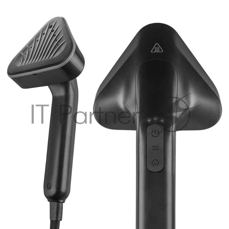 Отпариватель для одежды Endever Odyssey Q-12, черный, мощность 2400 Вт, производительность 50 г/мин, емкость бака 1,7л, 1 шт/уп