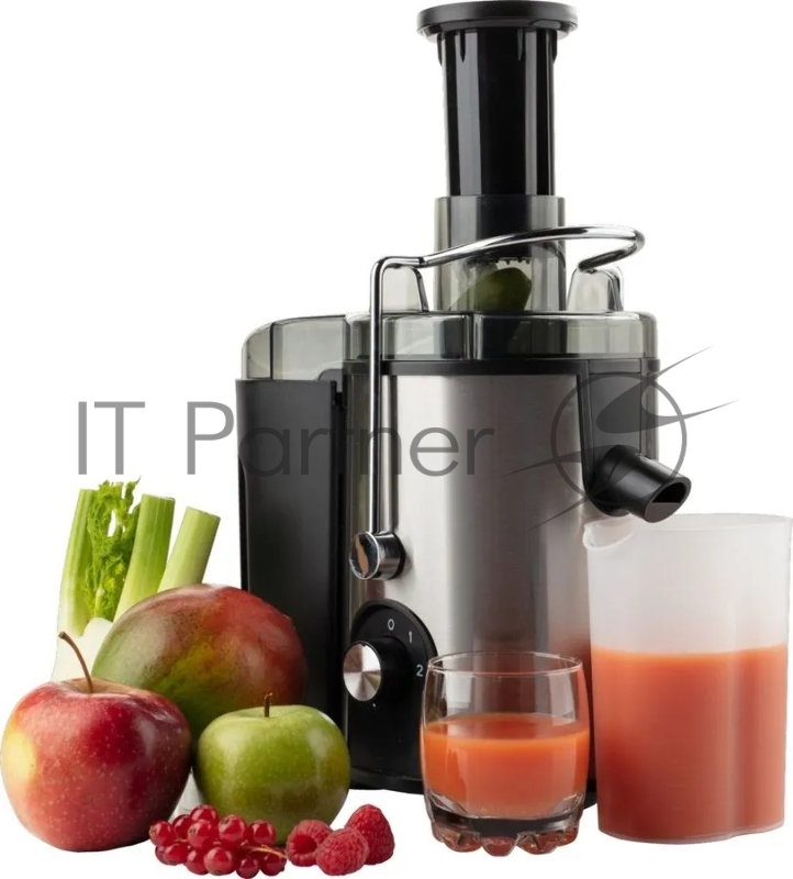 Соковыжималка шнековая Gorenje JC400E 400Вт рез.сок.:1600мл. серебристый/черный