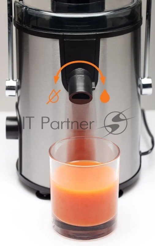 Соковыжималка шнековая Gorenje JC400E 400Вт рез.сок.:1600мл. серебристый/черный