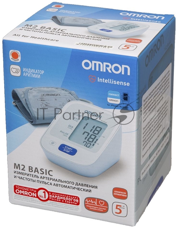 Тонометр OMRON M2 Basic (HEM-7121-RU)