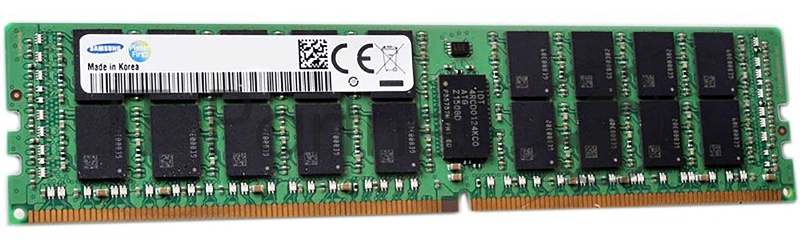 Модуль памяти 64GB Samsung DDR4 M393A8G40BB4-CWEGY 3200MHz DIMM 2Rx4 Registred ECC