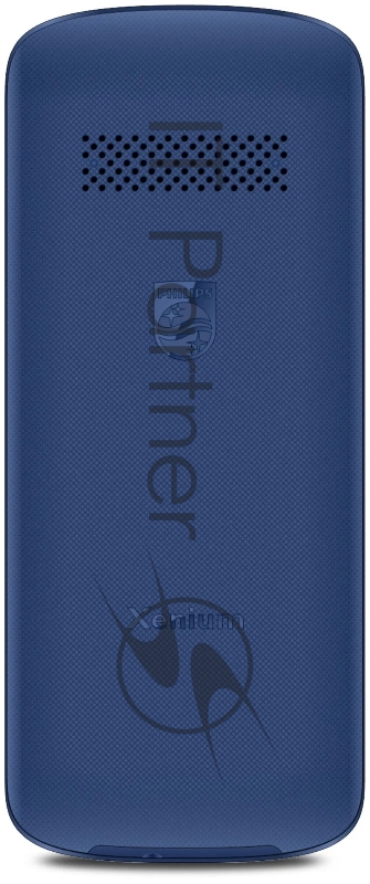 Мобильный телефон Philips E2101 Xenium синий моноблок 2Sim 1.77 128x160 GSM900/1800 MP3 FM microSD