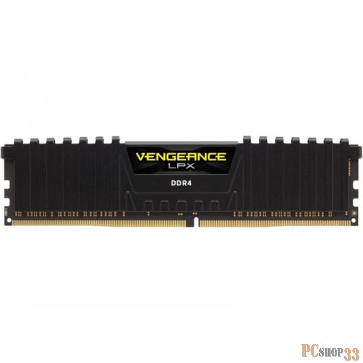 Модуль памяти DDR4 Corsair Vengeance LPX 32Gb (2x16Gb) 3600MHz CL18 (18-22-22-42) 1.35V / for AMD Ryzen / CMK32GX4M2Z3600C18 / Black