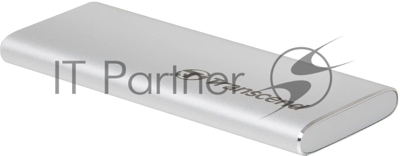 Накопитель External SSD Transcend 1.0Tb ESD260C <TS1TESD260C> (USB3.1 gen 2, Type C 520/460Mbs, 3D NAND, 81x34x8mm, 33g) Silver