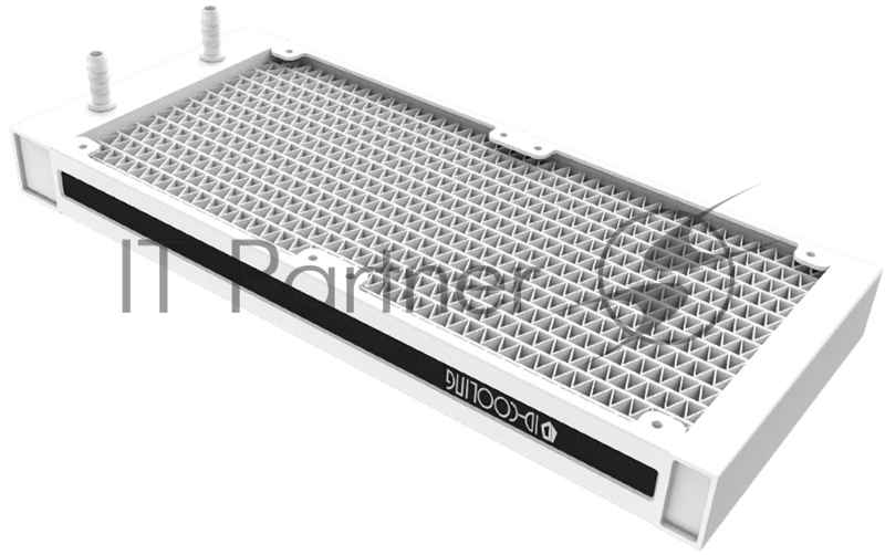 Комплект водяного охлаждения ID-COOLING AURAFLOW X 240 EVO SNOW LGA20XX/1700/1200/115X/AM4 (6шт/кор,TDP 250W, cнежно-белый, RGB FAN and PUMP, PWM, DUAL FAN 120mm) RET