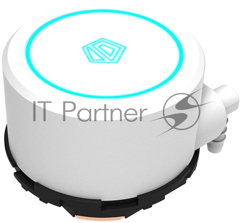 Комплект водяного охлаждения ID-COOLING AURAFLOW X 240 EVO SNOW LGA20XX/1700/1200/115X/AM4 (6шт/кор,TDP 250W, cнежно-белый, RGB FAN and PUMP, PWM, DUAL FAN 120mm) RET