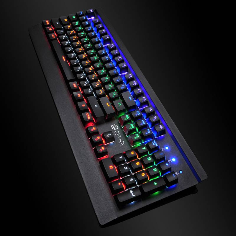 Клавиатура Oklick 920G черный USB Gamer LED