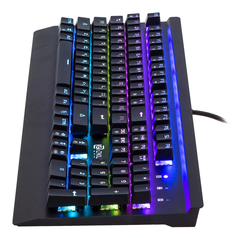 Клавиатура Oklick 950G IRON EDGE механическая черный USB Gamer LED