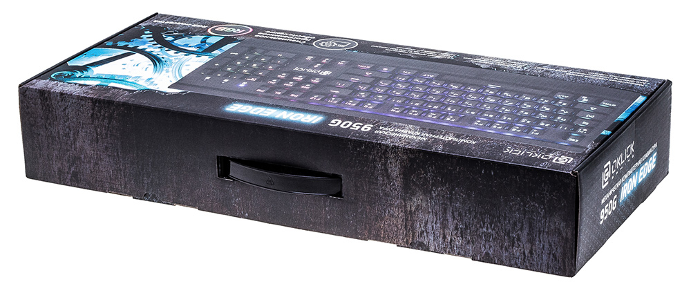 Клавиатура Oklick 950G IRON EDGE механическая черный USB Gamer LED