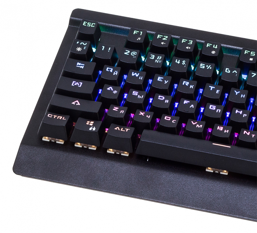 Клавиатура Oklick 950G IRON EDGE механическая черный USB Gamer LED