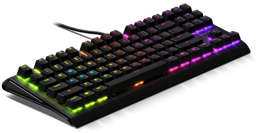 Клавиатура Steelseries Apex M750 TKL-RU Layout механическая черный USB Gamer LED