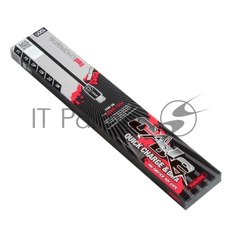 Кабель USB REMAX Full Speed Lightning RC-001i, черный