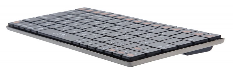 Клавиатура беспроводная Oklick 840S черный BT slim