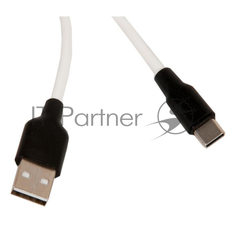 Кабель HOCO X21 Plus Silicone charging cable for Type-C(L=2M), черно-белый