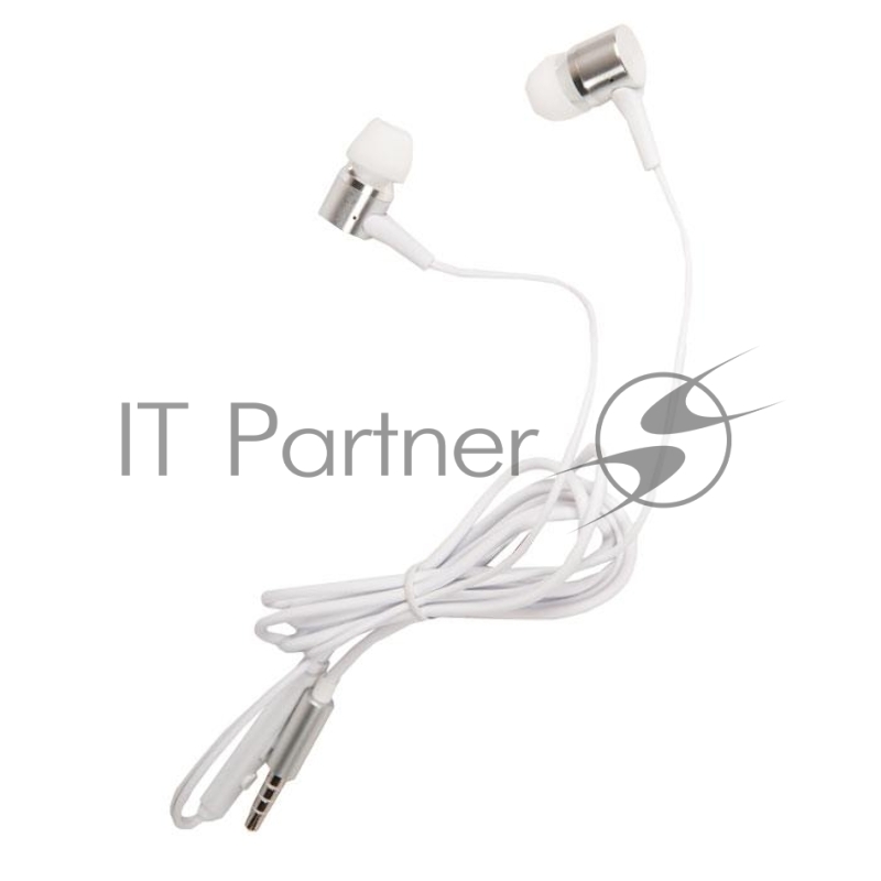 Наушники HOCO m54 Pure music с микрофоном, 3.5mm mini jack, белый