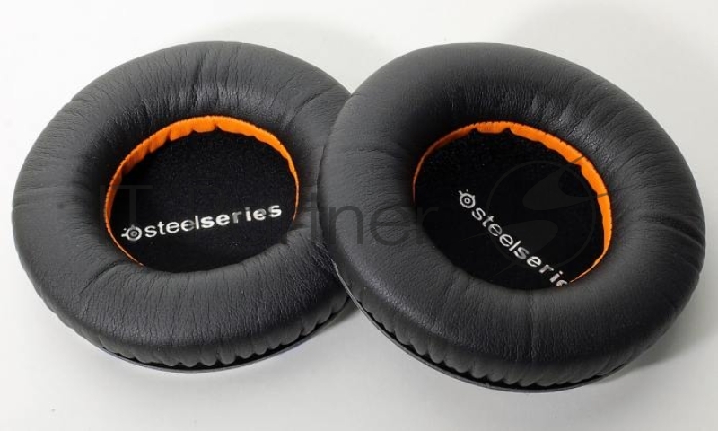 Амбушюры для наушников Steelseries Siberia V2 / Siberia V3 / Siberia 200 чёрные