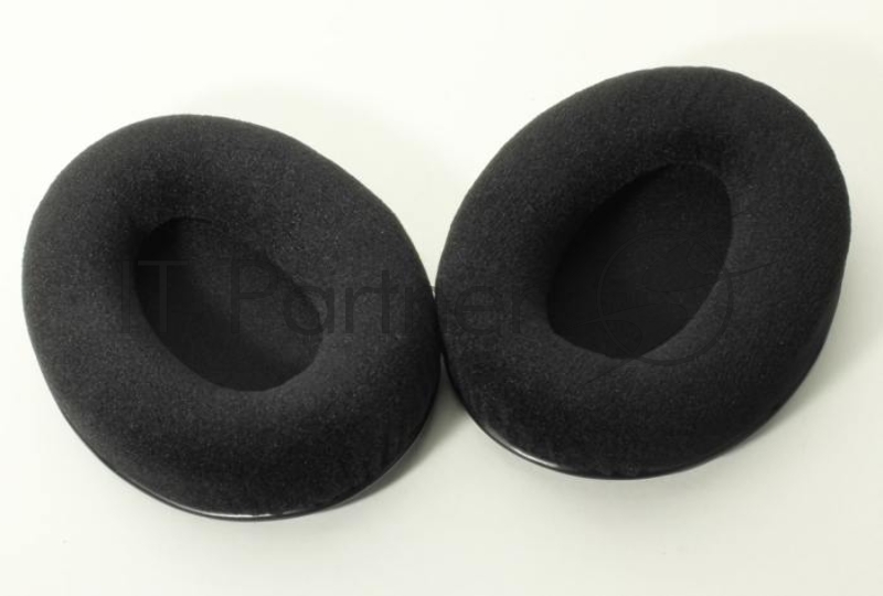 Амбушюры для наушников велюровые чёрные HyperX Cloud Core/Core 2/Stinger /Stinger Core/Alpha/Silver/PS4/ II