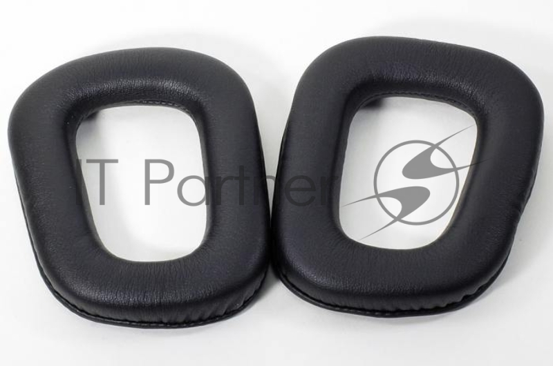 Амбюшуры для наушников Logitech G35 / G230 / G231 / G332 / G430 / G432 / G930 чёрные