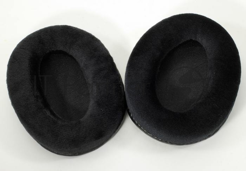 Амбюшуры для наушников Shure SRH940 / SRH1440 чёрные велюровые