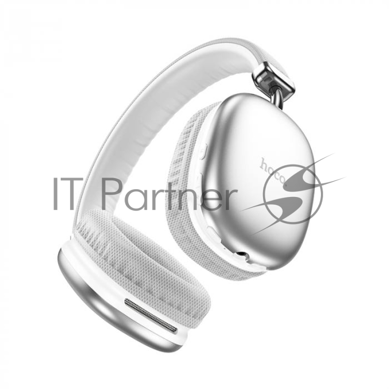 Наушники HOCO W35 полноразмерные, беспроводные, BT 5.3, серебристый