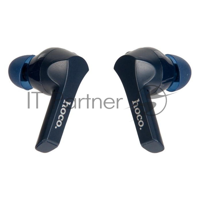 Наушники HOCO ES34 Pleasure wireless headset беспроводные с док станцией, синий