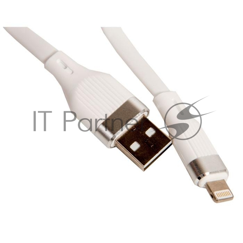 Кабель USB HOCO U72 Forest Silicone charging cable for Lightning, белый