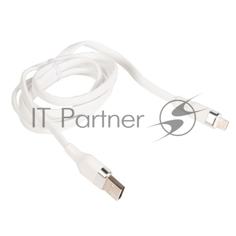 Кабель USB HOCO U72 Forest Silicone charging cable for Lightning, белый