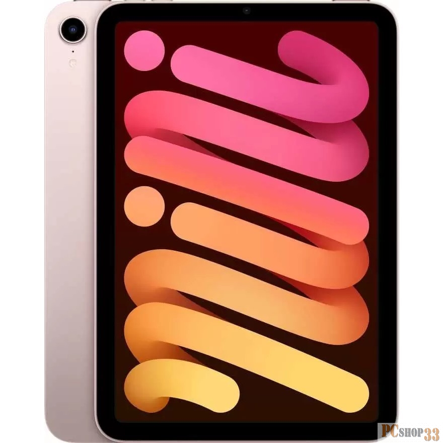 Планшет Apple iPad mini 2021 A2568 A15 Bionic 6С ROM64Gb 8.3 IPS 2266x1488 3G 4G iOS розовый 12Mpix 12Mpix BT GPS WiFi Touch 9hr