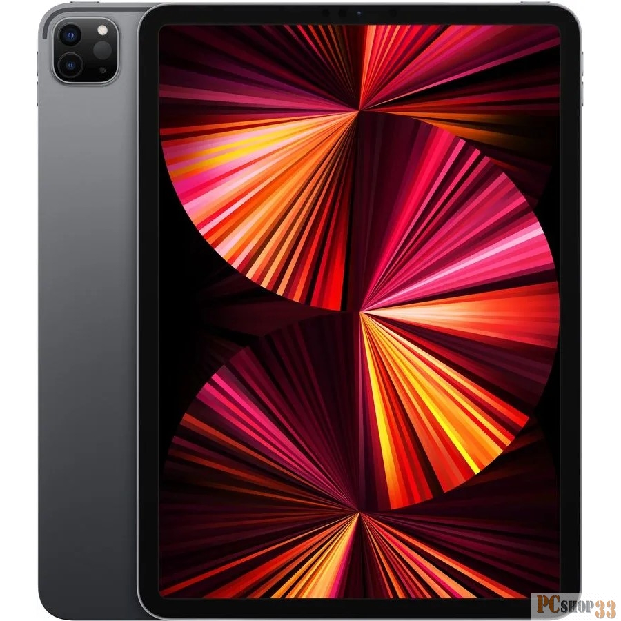 Планшет Apple iPad Pro 2021 A2377 M1 8C RAM8Gb ROM512Gb 11 IPS 2388x1668 iOS серый космос 12Mpix 12Mpix BT WiFi Touch 10hr