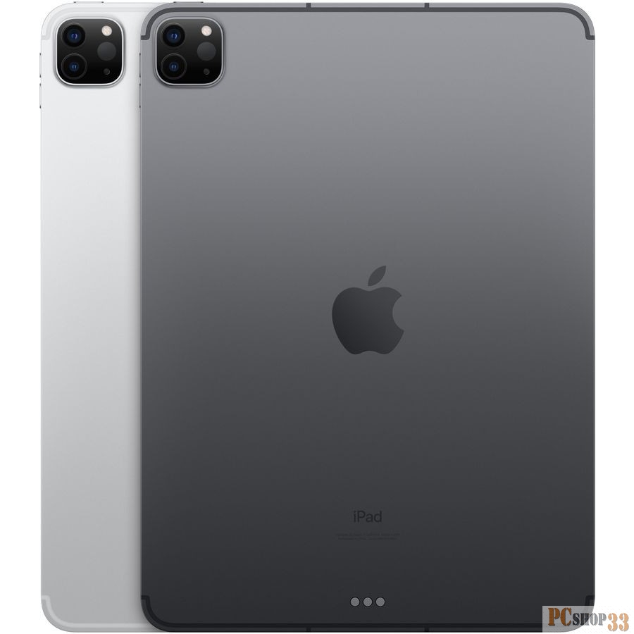 Планшет Apple iPad Pro 2021 A2459 M1 8C RAM8Gb ROM128Gb 11 IPS 2388x1668 3G 4G iOS серый космос 12Mpix 12Mpix BT WiFi Touch 10hr