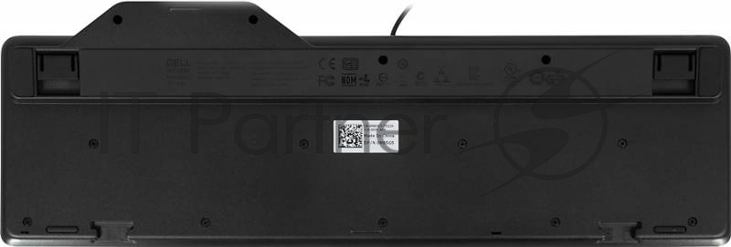 Клавиатура Dell KB-813 with SmartCardReader черный USB для ноутбука (подставка для запястий)
