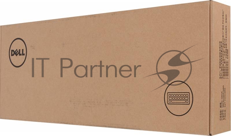 Клавиатура Dell KB-813 with SmartCardReader черный USB для ноутбука (подставка для запястий)