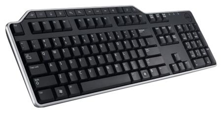 Клавиатура Dell KB-522 черный USB Multimedia