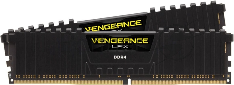 Память DDR4 2x8Gb 3200MHz Corsair CMK32GX4M2C3200C18 Vengeance LPX RTL PC4-25600 CL16 DIMM 288-pin 1.35В