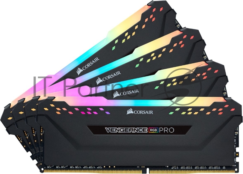 Память DDR4 4x8Gb 3200MHz Corsair CMW32GX4M4C3200C16 Vengeance RGB Pro RTL Gaming PC4-25600 CL16 DIMM 288-pin 1.35В