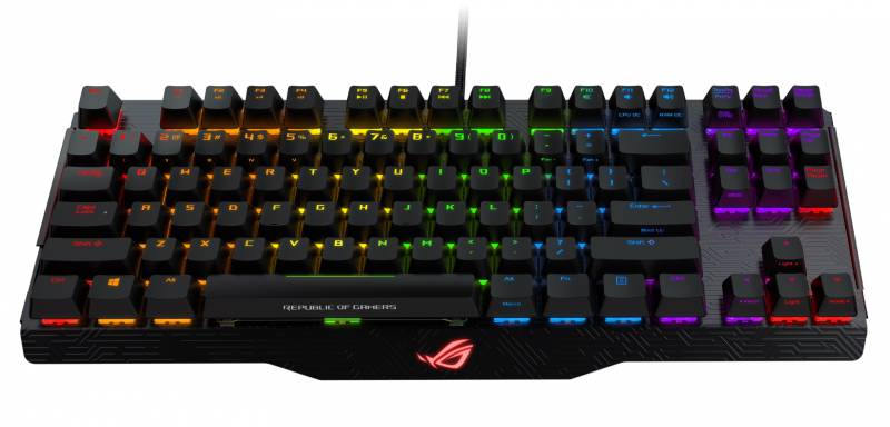 Клавиатура Asus ROG Claymore Core черный USB Multimedia LED