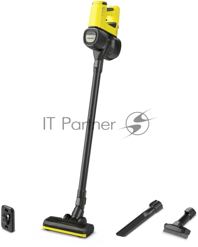 Пылесос ручной Karcher VC 4 Cordless myHome черный/желтый