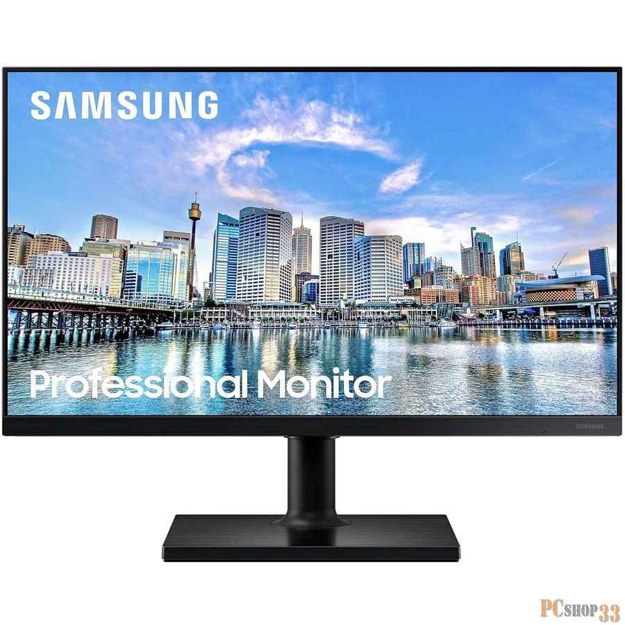 Монитор Samsung 27 F27T450FZU черный IPS LED 16:9 HDMI полуматовая HAS Pivot 250cd 178гр/178гр 1920x1080 DisplayPort FHD USB 4.6кг