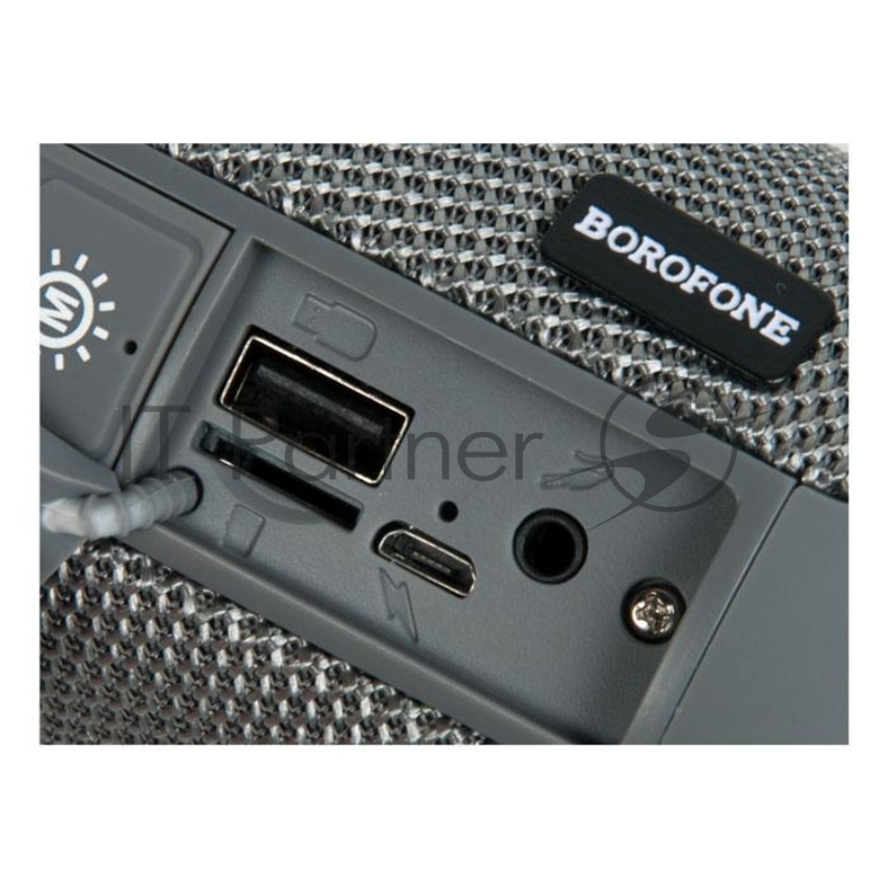 Портативная колонка bluetooth Borofone BR21 Sports BT speaker, серый