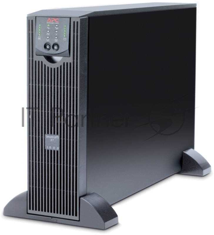 Источник бесперебойного питания APC Smart-UPS RT, 3000VA/2100W, On-Line, Out: 220-240V 8xC13 2xC19, Extended-run, Black, Tower (Rack 3U convertible), SmartSlot, 1 year warranty