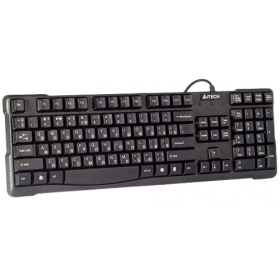 Клавиатура A4 KR-750 черный USB