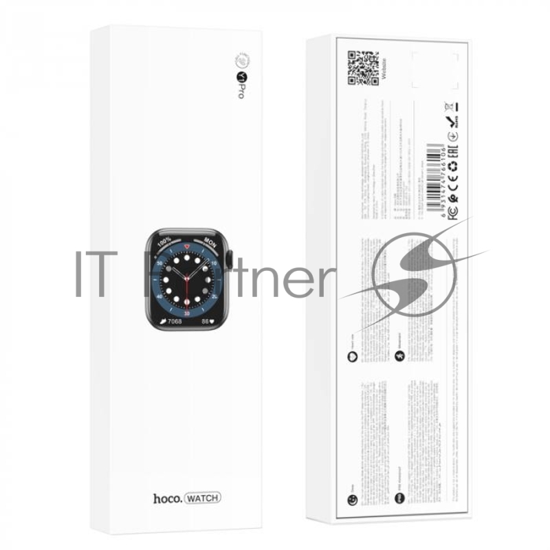 Смарт часы HOCO Y1 Pro Smart (call version), bluetooth, IP68, чёрный