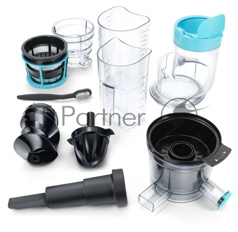 Соковыжималка шнековая Hyundai HY-JS6534 300Вт рез.сок.:600мл. черный