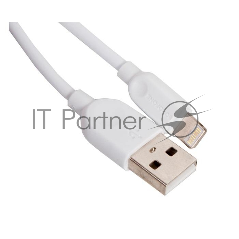 Кабель USB BOROFONE BX14 для Lightning, 2.4A, длина 2м, белый