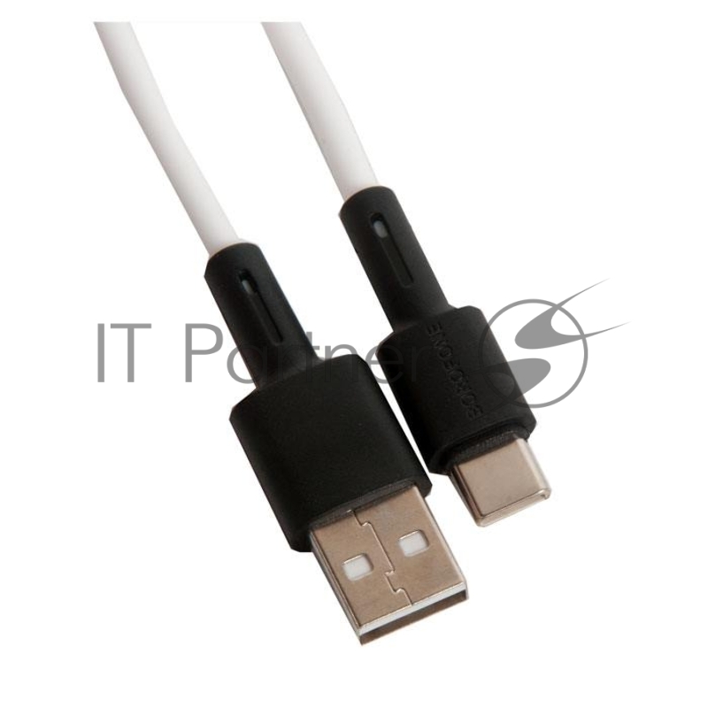 Кабель USB BOROFONE BX31 для Type-C, 3.0А, длина 1м, белый