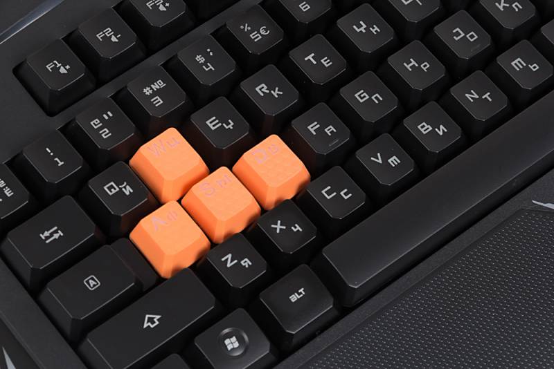 Клавиатура A4 Bloody B254 черный USB Multimedia Gamer LED