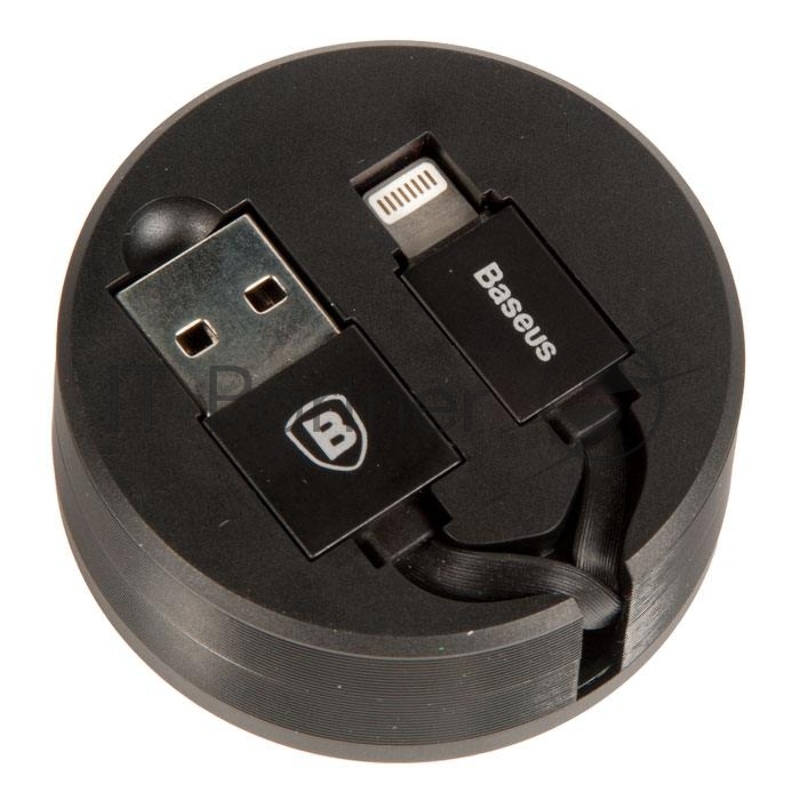 Кабель USB Baseus New Era Telescopic lightning, черный